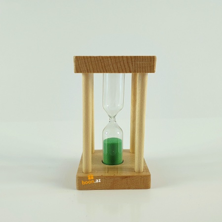 Песочные часы на 5 минут green